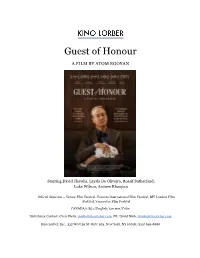 Guest of Honour