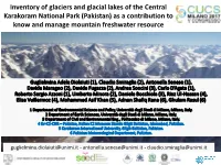 Ongoing Processes in Karakoram
