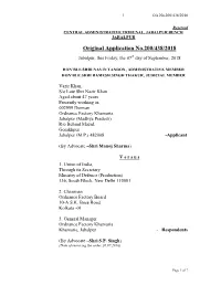 Original Application No.200/438/2018