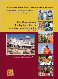 The Organisation Humbly Devoted to the Service of Humanity 3Rd Edition - 2018
