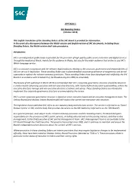 APPENDIX 1 S4C Standing Orders (October 2018)