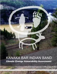 Climate Change Vulnerability Assessment