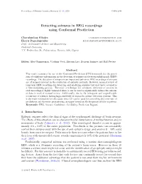 Detecting Seizures in EEG Recordings Using Conformal Prediction