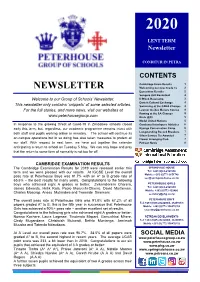 Group Newsletter 31