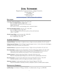Joel Sommers