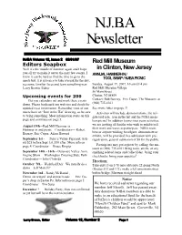 N.J.B.A. Newsletter