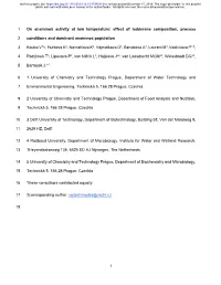 On Anammox Activity at Low Temperature: Effect of Ladderane Composition, Process