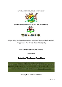 Sector Based Development Consulting Cc