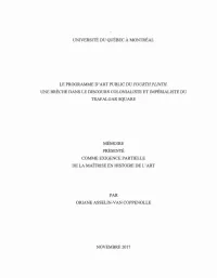 Le Programme D'art Public Du Fourth Plinth