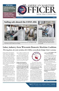Sailing Safe Aboard the USNS Able