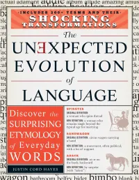 The Unexpected Evolution of Language: Discover the Surprising