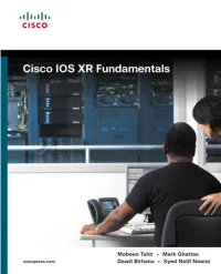 CHAPTER 6 Cisco IOS XR Security