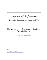 Commonwealth of Virginia Enterprise Technical Architecture (ETA)