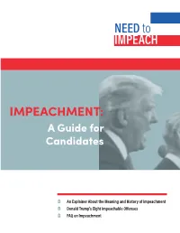 IMPEACHMENT: a Guide for Candidates