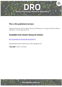 This Is the Published Version: Available from Deakin Research