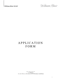 Application Form