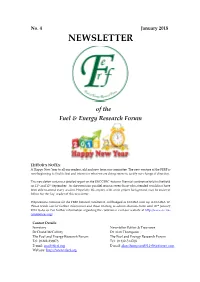 FERF Newsletter