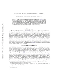Local Duality for Structured Ring Spectra 2