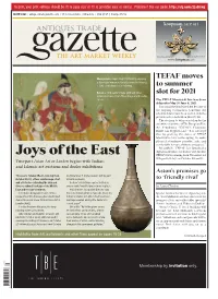 Joys of the East TEFAF Online Running from November 1-4 with Preview Days on October 30 and 31