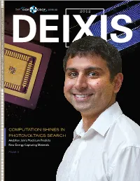 Deixis Department of Energy Computational Science Graduate Fellowship Science Graduate of Energy Computational Department