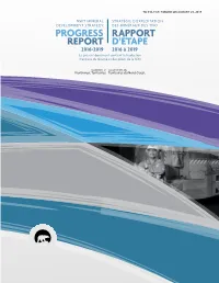 NWT Mineral Development Strategy PROGRESS REPORT 2016-2019 02