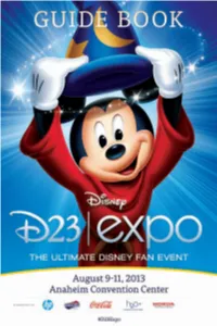 Official D23 Expo Guidebook