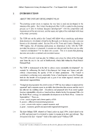 Oldham UDP First Deposit