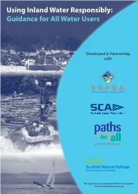 Guidance for All Water Users