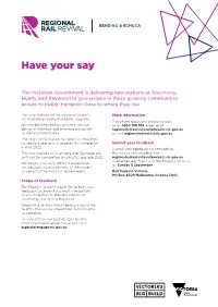 Hard Copy of Have Your Say Survey