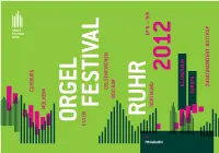 Programmheft 2012