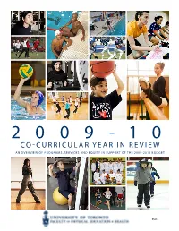 Co-Curricular Year in Review