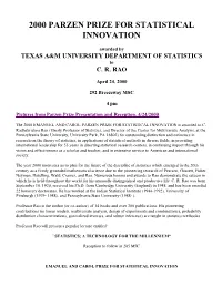 Cramer, and Rao