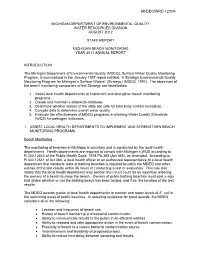 2011 Annual Beach Monitoring Report