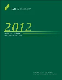 ANNUAL REPORT ANNUAL REPORT 2012 YEAR ENDED MARCH 31, 2012 Beyond Our Boundaries