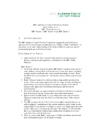 Draft Network Radio Submission
