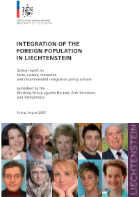 Integration of the Foreign Population in Liechtenstein