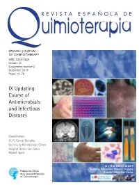 IX Updating Course of Antimicrobials and Infectious Diseases