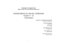 Orchestra & Honors Program