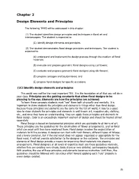 Chapter 2 Design Elements and Principles