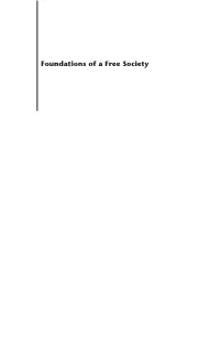 Foundations of a Free Society Foundations of a Free Society