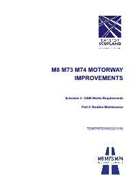 M8 M73 M74 Motorway Improvements