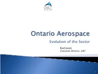 Ontario Aerospace Industry