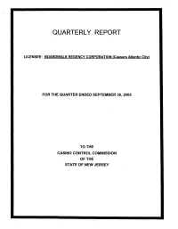 Quarterly Report
