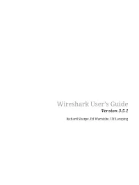 Wireshark User's Guide: Version 3.5.1