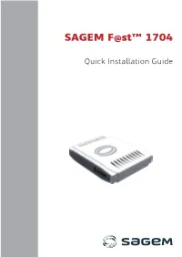 Quick Install Guide
