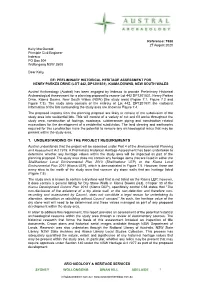 1. UNDERSTANDING of the PROJECT REQUIREMENTS Austral Understands That the Project Will Be Assessed Under Part 4 of the Environmental Planning and Assessment Act 1979