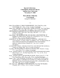 Complete PDF Listing of Uncataloged