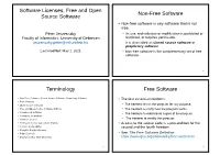 Licensing, Multi-Licensing
