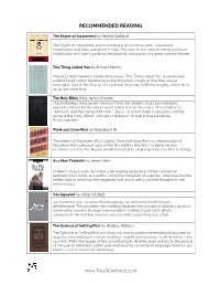 Recommended Reading