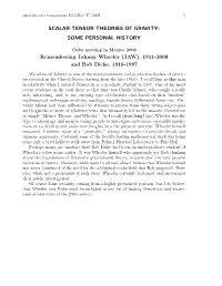 Scalar-Tensor Theories of Gravity: Some Personal History